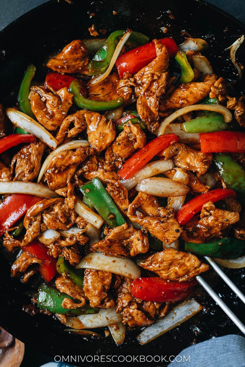 Asian Chicken and Peppers