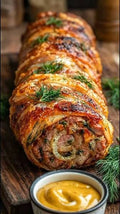 Bacon Wrapped Stuffed Pork Loin