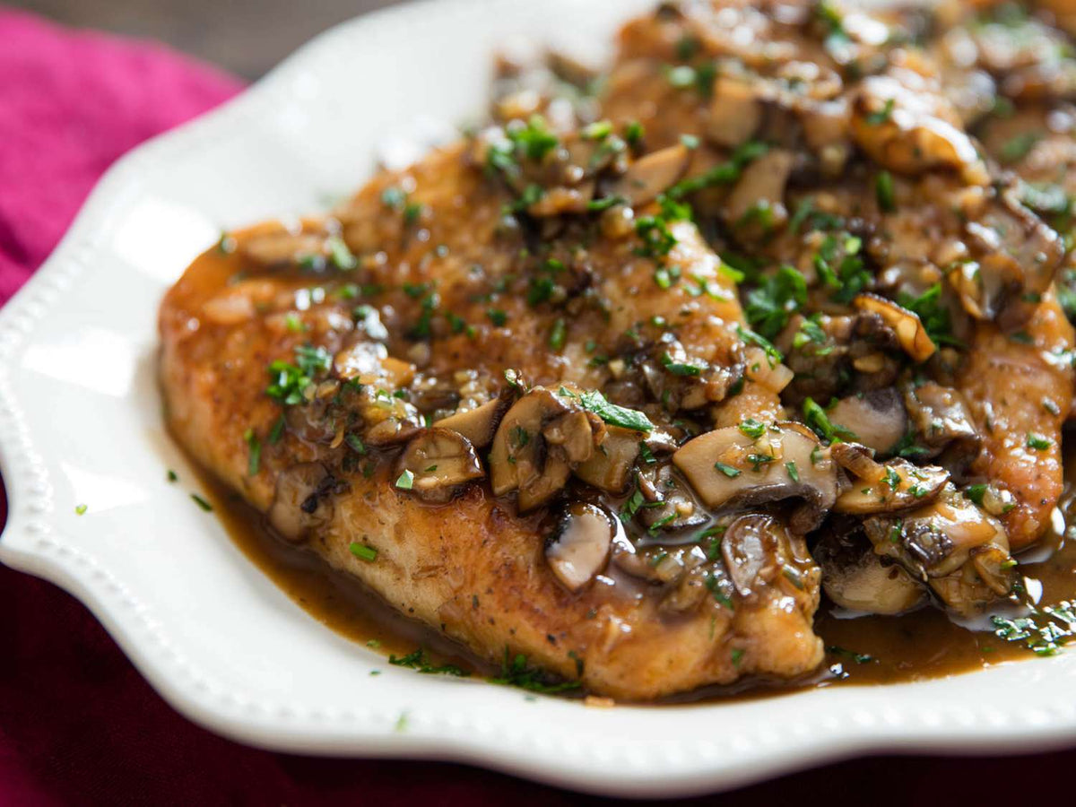 Chicken Marsala with Mushrooms