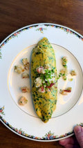 Lobster Omelette with Soft Herbs